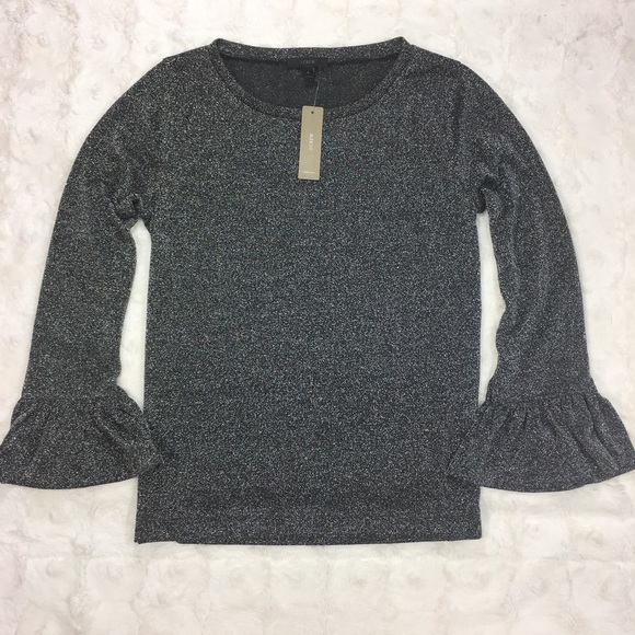 J. Crew Sparkle Bell Top NWT Size Small - Picture 2 of 8